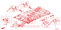 RECUBRIMIENTO DE TECHO  para Honda CIVIC TOURER 1.8 SE 5 Puertas 6 velocidades manual 2015