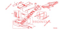 HERRAMIENTAS/GATO  para Honda CIVIC TOURER 1.8 ES 5 Puertas 6 velocidades manual 2016