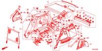 RECUBR. LADO PORTAEQU.  para Honda CIVIC TOURER 1.8 ES 5 Puertas 6 velocidades manual 2016