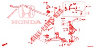 ARTICULACION DELANTERA  para Honda CIVIC TOURER 1.8 EX 5 Puertas 6 velocidades manual 2016