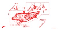 FARO DELANTERO  para Honda CIVIC TOURER 1.8 EX 5 Puertas 6 velocidades manual 2016