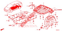 CUBIERTA INFERIOR  para Honda CIVIC TOURER 1.8 EXGT 5 Puertas 6 velocidades manual 2016
