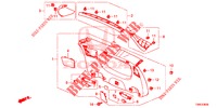 RECUBRIMIENTO PUERTA TR./ RECUBRIMIENTO DE PANEL(2D)  para Honda CIVIC TOURER 1.8 EXGT 5 Puertas 6 velocidades manual 2016