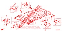 RECUBRIMIENTO DE TECHO  para Honda CIVIC TOURER 1.8 EX 5 Puertas 6 velocidades manual 2017