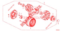 ALTERNADOR (DIESEL) (DENSO) para Honda CIVIC TOURER DIESEL 1.6 ES 5 Puertas 6 velocidades manual 2014