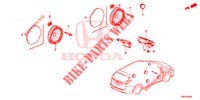 ANTENA/ALTAVOZ  para Honda CIVIC TOURER DIESEL 1.6 ES 5 Puertas 6 velocidades manual 2014