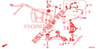 ARTICULACION DELANTERA  para Honda CIVIC TOURER DIESEL 1.6 ES 5 Puertas 6 velocidades manual 2014
