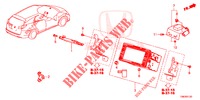 CABLES Y SOPORTE NAVEGADOR  para Honda CIVIC TOURER DIESEL 1.6 ES 5 Puertas 6 velocidades manual 2014