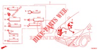 CONJUNTO DE ALAMBRES (4) (RH) para Honda CIVIC TOURER DIESEL 1.6 ES 5 Puertas 6 velocidades manual 2014