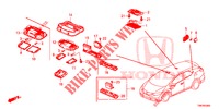 LUZ INTERIOR  para Honda CIVIC TOURER DIESEL 1.6 ES 5 Puertas 6 velocidades manual 2014