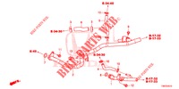 MANGUERA DE AGUA/CONDUCTO DE CALEFACTOR (DIESEL) para Honda CIVIC TOURER DIESEL 1.6 ES 5 Puertas 6 velocidades manual 2014