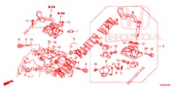 PALANCA DE CAMBIO (DIESEL) para Honda CIVIC TOURER DIESEL 1.6 ES 5 Puertas 6 velocidades manual 2014