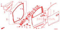 PANELES DE PUERTA DEL.(2D)  para Honda CIVIC TOURER DIESEL 1.6 ES 5 Puertas 6 velocidades manual 2014