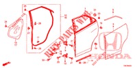 PANELES DE PUERTA TRAS.(4D)  para Honda CIVIC TOURER DIESEL 1.6 ES 5 Puertas 6 velocidades manual 2014