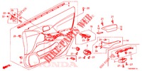 RECUBRIMIENTO DE PUERTA (RH) para Honda CIVIC TOURER DIESEL 1.6 ES 5 Puertas 6 velocidades manual 2014