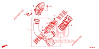 TUBO DE ADMISION DE AIRE (DIESEL) para Honda CIVIC TOURER DIESEL 1.6 ES 5 Puertas 6 velocidades manual 2014
