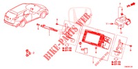 CABLES Y SOPORTE NAVEGADOR  para Honda CIVIC TOURER DIESEL 1.6 EXGT 5 Puertas 6 velocidades manual 2014