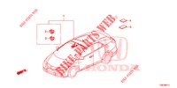 CONJUNTO DE ALAMBRES (6) (RH) para Honda CIVIC TOURER DIESEL 1.6 EXGT 5 Puertas 6 velocidades manual 2014