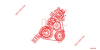 CORREA DE ALTERNADOR (DIESEL) para Honda CIVIC TOURER DIESEL 1.6 EXGT 5 Puertas 6 velocidades manual 2014