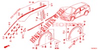 MOLDURA/PROTECTOR  para Honda CIVIC TOURER DIESEL 1.6 EXGT 5 Puertas 6 velocidades manual 2014