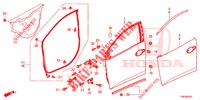 PANELES DE PUERTA DEL.(2D)  para Honda CIVIC TOURER DIESEL 1.6 EXGT 5 Puertas 6 velocidades manual 2014
