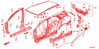 PANELES EXTERIORES/PANEL TRASERO  para Honda CIVIC TOURER DIESEL 1.6 EXGT 5 Puertas 6 velocidades manual 2014