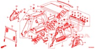 RECUBR. LADO PORTAEQU.  para Honda CIVIC TOURER DIESEL 1.6 LIFESTYLE 5 Puertas 6 velocidades manual 2014