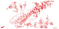 UNIDAD DE MANDO (COMPARTIMENT MOTEUR) (1) (DIESEL) para Honda CIVIC TOURER DIESEL 1.6 LIFESTYLE 5 Puertas 6 velocidades manual 2014