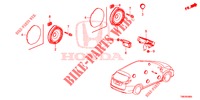 ANTENA/ALTAVOZ  para Honda CIVIC TOURER DIESEL 1.6 S 5 Puertas 6 velocidades manual 2014
