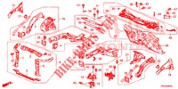 CONTENCION DELANTERA/TABLERO  para Honda CIVIC TOURER DIESEL 1.6 S 5 Puertas 6 velocidades manual 2014