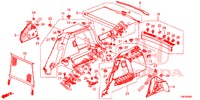 RECUBR. LADO PORTAEQU.  para Honda CIVIC TOURER DIESEL 1.6 S 5 Puertas 6 velocidades manual 2014