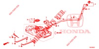 TUBERIA DE LLENADO DE COMBUSTIBLE (DIESEL) para Honda CIVIC TOURER DIESEL 1.6 S 5 Puertas 6 velocidades manual 2014