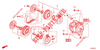ACONDICIONADOR DE AIRE (COMPRESSEUR) (DIESEL) para Honda CIVIC TOURER DIESEL 1.6 SE 5 Puertas 6 velocidades manual 2014