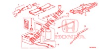 HERRAMIENTAS/GATO  para Honda CIVIC TOURER DIESEL 1.6 SE 5 Puertas 6 velocidades manual 2014
