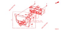 CONTROL DE CALEFACTOR (RH) para Honda CIVIC TOURER DIESEL 1.6 ES 5 Puertas 6 velocidades manual 2015
