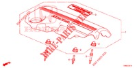CUBIERTA DE MOTOR (DIESEL) para Honda CIVIC TOURER DIESEL 1.6 EX 5 Puertas 6 velocidades manual 2015