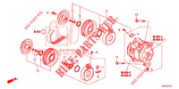 ACONDICIONADOR DE AIRE (COMPRESSEUR) (DIESEL) para Honda CIVIC TOURER DIESEL 1.6 EXGT 5 Puertas 6 velocidades manual 2015
