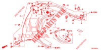 ACONDICIONADOR DE AIRE (FLEXIBLES/TUYAUX) (DIESEL) (RH) para Honda CIVIC TOURER DIESEL 1.6 EXGT 5 Puertas 6 velocidades manual 2015