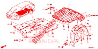 CUBIERTA INFERIOR  para Honda CIVIC TOURER DIESEL 1.6 EXGT 5 Puertas 6 velocidades manual 2015