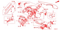 GUARNICION DE INSTRUMENTO (COTE DE CONDUCTEUR) (RH) para Honda CIVIC TOURER DIESEL 1.6 EXGT 5 Puertas 6 velocidades manual 2015