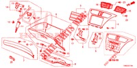 GUARNICION DE INSTRUMENTO (COTE DE PASSAGER) (RH) para Honda CIVIC TOURER DIESEL 1.6 EXGT 5 Puertas 6 velocidades manual 2015