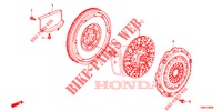 HORQUILLA DE CAMBIO DE EMBRAGUE (DIESEL) para Honda CIVIC TOURER DIESEL 1.6 EXGT 5 Puertas 6 velocidades manual 2015