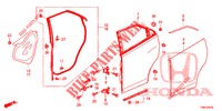 PANELES DE PUERTA TRAS.(4D)  para Honda CIVIC TOURER DIESEL 1.6 EXGT 5 Puertas 6 velocidades manual 2015