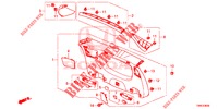 RECUBRIMIENTO PUERTA TR./ RECUBRIMIENTO DE PANEL(2D)  para Honda CIVIC TOURER DIESEL 1.6 EXGT 5 Puertas 6 velocidades manual 2015