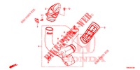 TUBO DE ADMISION DE AIRE (DIESEL) para Honda CIVIC TOURER DIESEL 1.6 EXGT 5 Puertas 6 velocidades manual 2015