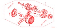 ALTERNADOR (DIESEL) (DENSO) para Honda CIVIC TOURER DIESEL 1.6 S 5 Puertas 6 velocidades manual 2015