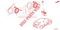 ANTENA/ALTAVOZ  para Honda CIVIC TOURER DIESEL 1.6 S 5 Puertas 6 velocidades manual 2015
