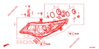 FARO DELANTERO  para Honda CIVIC TOURER DIESEL 1.6 S 5 Puertas 6 velocidades manual 2015