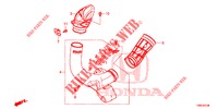 TUBO DE ADMISION DE AIRE (DIESEL) para Honda CIVIC TOURER DIESEL 1.6 S 5 Puertas 6 velocidades manual 2015