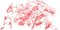 RECUBR. LADO PORTAEQU.  para Honda CIVIC TOURER DIESEL 1.6 ES 5 Puertas 6 velocidades manual 2017